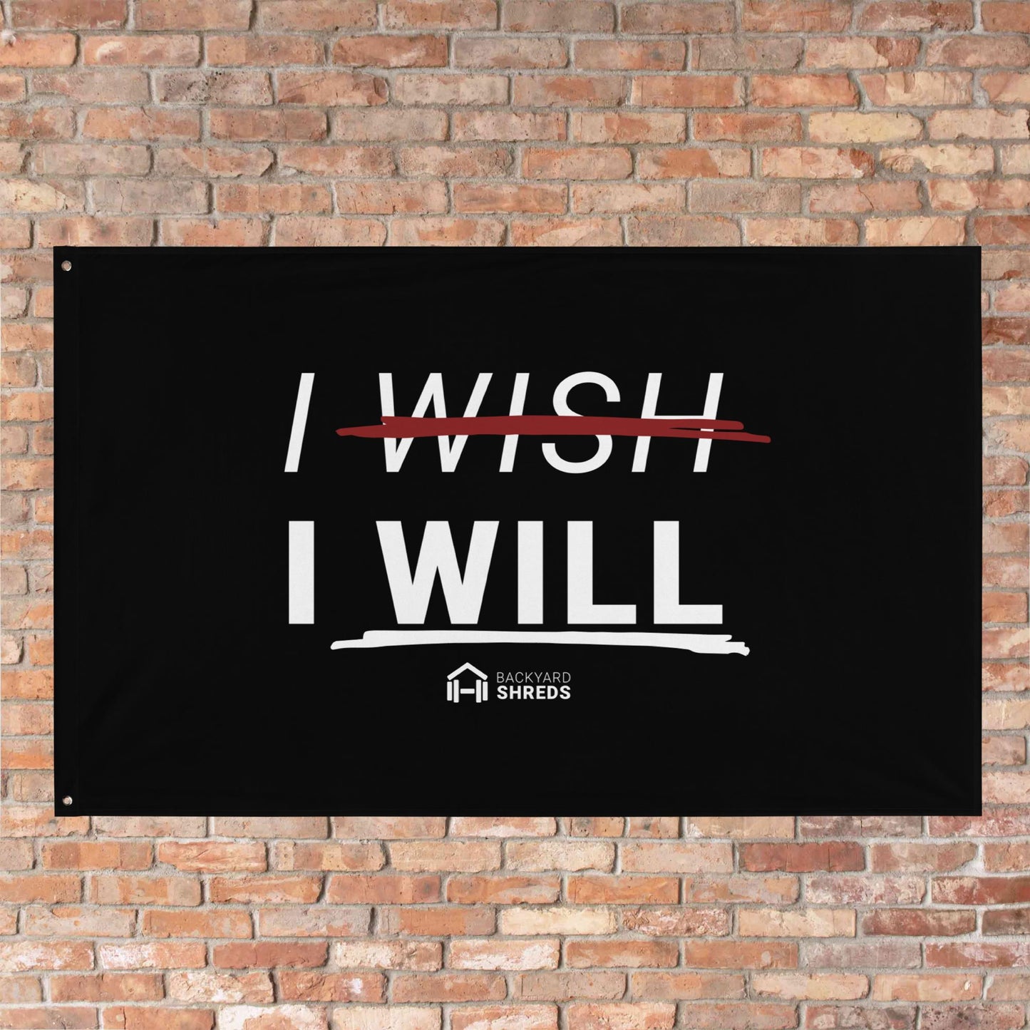 I WILL - Gym Flag